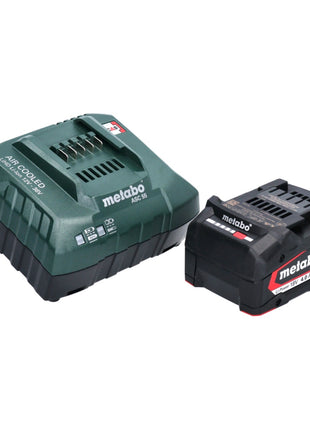 Metabo SSW 18 LTX 400 BL Atornillador de impacto a batería 18 V 400 Nm 1/2" sin escobillas + 1x batería 4,0 Ah + cargador + metaBOX