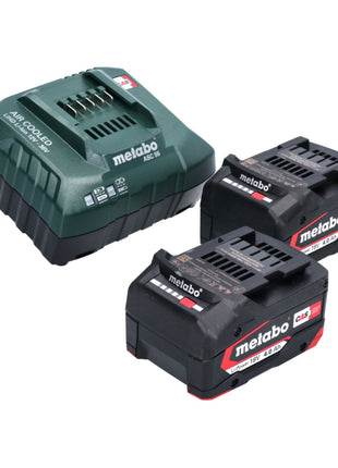 Metabo SSW 18 LTX 400 BL Atornillador de impacto a batería 18 V 400 Nm 1/2" sin escobillas + 2x batería 4,0 Ah + cargador + metaBOX