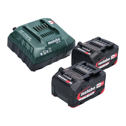 Metabo SSW 18 LTX 400 BL Atornillador de impacto a batería 18 V 400 Nm 1/2" sin escobillas + 2x batería 4,0 Ah + cargador + metaBOX