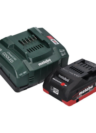 Metabo SSW 18 LTX 400 BL Atornillador de impacto a batería 18 V 400 Nm 1/2" sin escobillas + 1x batería 4,0 Ah + cargador + metaBOX