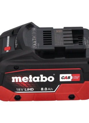 Metabo SSW 18 LTX 400 BL Akku Schlagschrauber 18 V 400 Nm 1/2" Brushless + 1x Akku 8,0 Ah + metaBOX - ohne Ladegerät