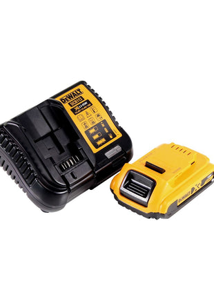 DeWalt DCR 027 D1 radio batería DAB+ 10,8-18,0 V + 1x batería 2,0 Ah + cargador