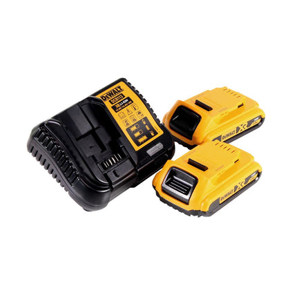 DeWalt DCR 027 D2 Akku Radio DAB+ 10,8-18,0 V + 2x Akku 2,0 Ah + Ladegerät