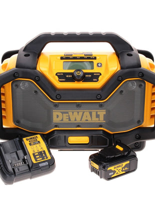 DeWalt DCR 027 M1 radio batería DAB+ 10,8-18,0 V + 1x batería 4,0 Ah + cargador