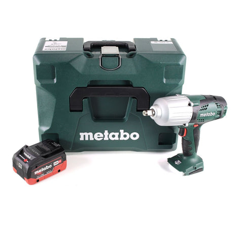 Metabo SSW 18 LTX 600 Atornillador de impacto a batería 18 V 600 Nm 1/2" + 1x batería LiHD 5,5 Ah + MetaLoc - sin cargador