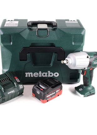 Metabo SSW 18 LTX 600 Akku Schlagschrauber 18 V 600 Nm 1/2" + 1x LiHD Akku 5,5 Ah + Ladegerät + MetaLoc