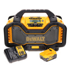 DeWalt DCR 027 P1 cordless radio DAB+ 10.8-18.0 V + 1x battery 5.0 Ah + charger