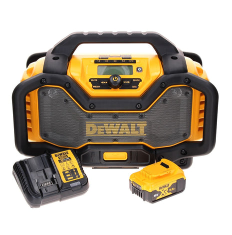 DeWalt DCR 027 P1 radio batería DAB+ 10,8-18,0 V + 1x batería 5,0 Ah + cargador