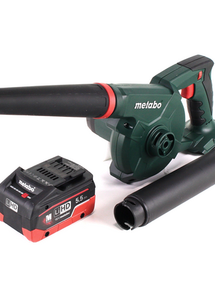 Metabo AG 18 Akku Gebläse 18 V + 1x LiHD Akku 5,5 Ah - ohne Ladegerät - Toolbrothers