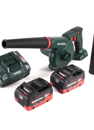 Metabo AG 18 Akku Gebläse 18 V + 2x LiHD Akku 8,0Ah + Ladegerät - Toolbrothers