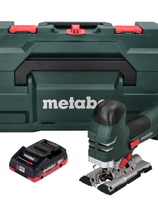 Metabo STA 18 LTX 140 Scie sauteuse sans fil 18 V + 1x Batterie 4,0 Ah + Coffret metaBOX - sans chargeur