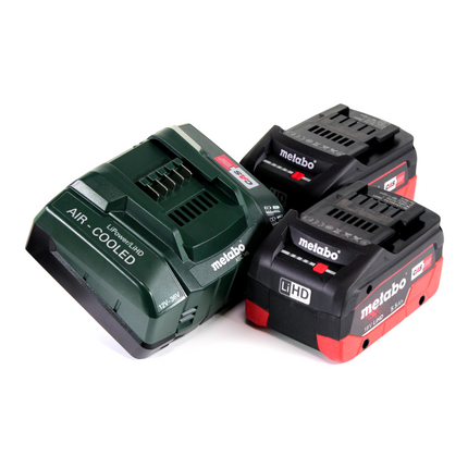 Metabo STA 18 LTX 140 Cordless Jigsaw 18 V + 2x Batteries 5.5 Ah + Charger + MetaBOX Case
