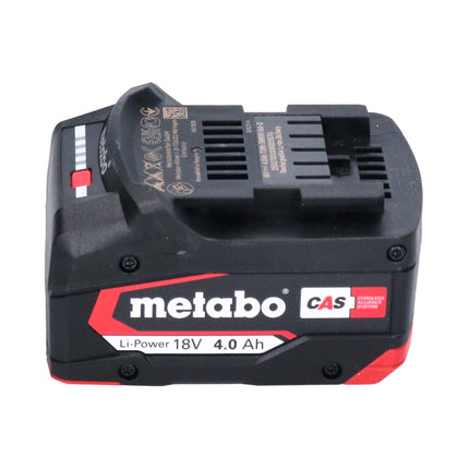 Pistola de cartuchos de batería Metabo KPA 18 LTX 400 18 V + 1x batería 4,0 Ah - sin cargador