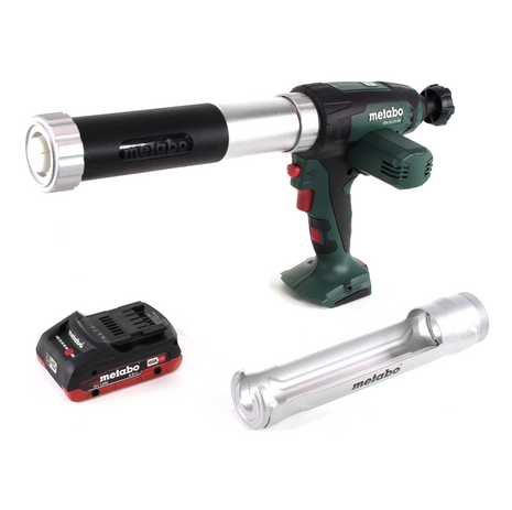 Pistola de cartuchos de batería Metabo KPA 18 LTX 400 18 V + 1x batería LiHD 4,0 Ah - sin cargador