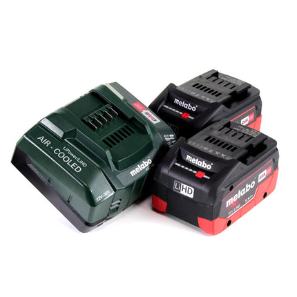 Metabo STAB 18 LTX 100 Cordless Jigsaw 18V + 2x LiHD Batteries 5.5 Ah + Charger + MetaBOX Case