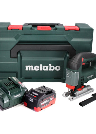 Sierra de calar a batería Metabo STAB 18 LTX 100 18 V + 1x batería LiHD 8,0 Ah + cargador + MetaBOX