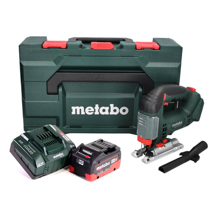 Metabo STAB 18 LTX 100 Cordless Jigsaw 18V + 1x Battery 8.0Ah + Charger + MetaBOX Case