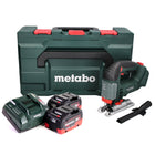 Sierra de calar a batería Metabo STAB 18 LTX 100 18 V + 2x batería LiHD 8,0 Ah + cargador + MetaBOX