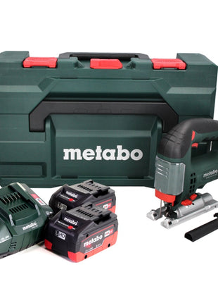 Metabo STAB 18 LTX 100 Akku Stichsäge 18 V + 2x LiHD Akku 8,0 Ah + Ladegerät + MetaBOX