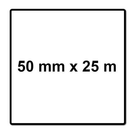 Cinta adhesiva de papel Kraft Meisterling 50 mm x 25 m (006300000110) Cinta adhesiva de dispersión acrílica
