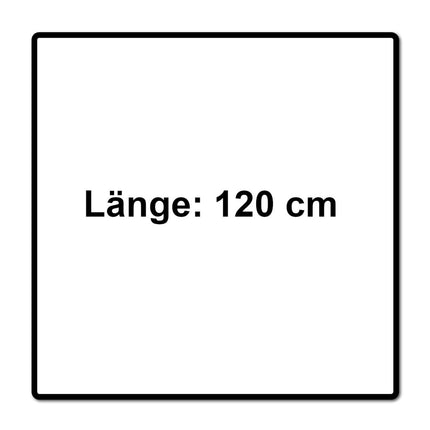 Barra para mancuernas Spokey Lykos Super SZ 120 cm con cierre de estrella (84392)