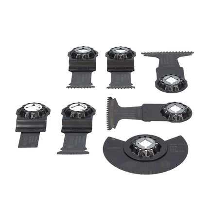 Bosch Starlock for Wood juego de accesorios 7 piezas (2608664623) para herramienta multifuncional + estuche