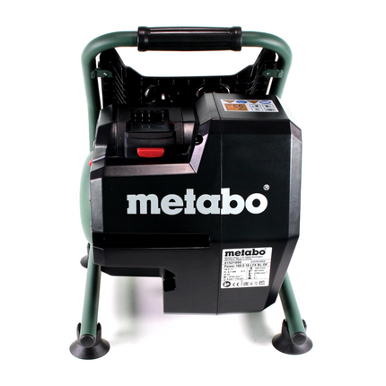 Metabo Power 160-5 18 LTX BL OF Compresor sin cable 18 V 8,0 bar sin escobillas + 1x batería LiHD 4,0 Ah - sin cargador