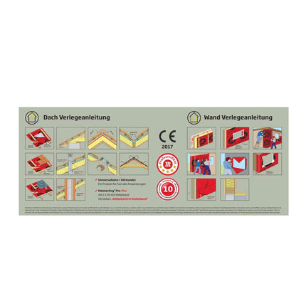 Meisterling Pro PLUS Bâche de protection universelle 1,5x50 m, UDB-A / USB-A ( 005010000100)