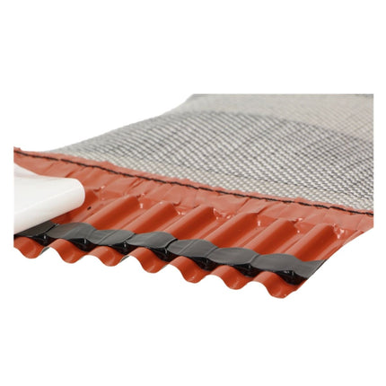 Meisterling Rotolo di primo piano 320 mm x 5 m ( 012100000400 ) - tessuto in PET, anti UV, stabilizzato ad alte prestazioni, nero