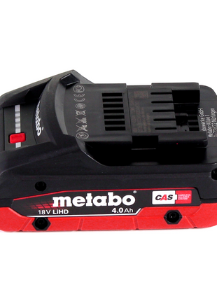 Metabo Power 160-5 18 LTX BL OF compresor de batería 18 V 8,0 bar sin escobillas + 1x batería LiHD 4,0 Ah + cargador