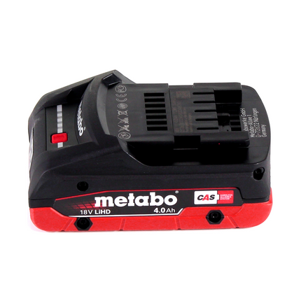 Metabo Power 160-5 18 LTX BL OF Compresor sin cable 18 V 8,0 bar sin escobillas + 1x batería LiHD 4,0 Ah + cargador
