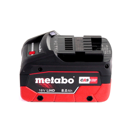 Metabo Power 160-5 18 LTX BL OF Compresor sin cable 18 V 8,0 bar sin escobillas + 1x batería LiHD 8,0 Ah - sin cargador