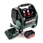 Metabo Power 160-5 18 LTX BL OF compresor de batería 18 V 8,0 bar sin escobillas + 1x batería LiHD 8,0 Ah + cargador