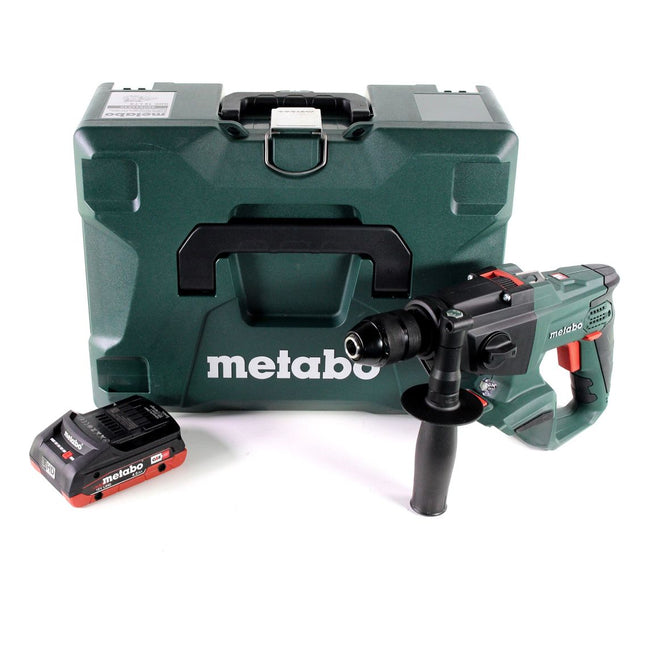 Metabo SBE 18 LTX taladro percutor a batería 18 V 24 Nm + 1x batería LiHD 4,0 Ah + MetaLoc - sin cargador