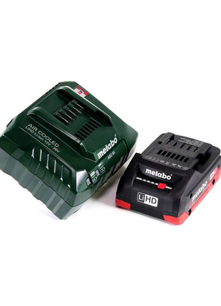 Taladro percutor a batería Metabo SBE 18 LTX 18 V 24 Nm + 1x batería LiHD 4,0 Ah + cargador + MetaLoc