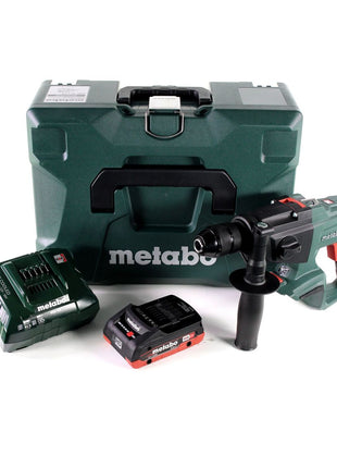 Taladro percutor a batería Metabo SBE 18 LTX 18 V 24 Nm + 1x batería LiHD 4,0 Ah + cargador + MetaLoc