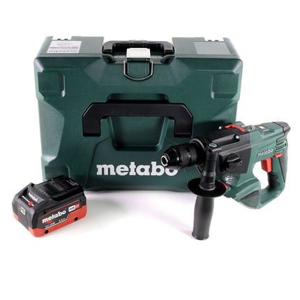 Taladro percutor a batería Metabo SBE 18 LTX 18 V 24 Nm + 1x batería LiHD 5,5 Ah + MetaLoc - sin cargador