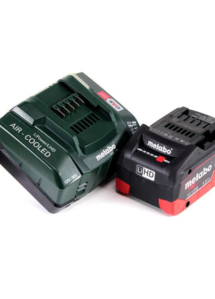 Perceuse à percussion sur batterie Metabo SBE 18 LTX 18 V 24 Nm + 1 batterie LiHD 5,5 Ah + chargeur + MetaLoc