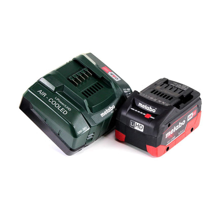 Taladro percutor a batería Metabo SBE 18 LTX 18 V 24 Nm + 1x batería LiHD 5,5 Ah + cargador + MetaLoc