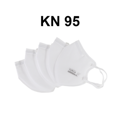 5x KN95 mascarilla protectora respiratoria 95% rendimiento del filtro FPP2 comparable