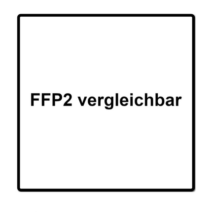 5x KN95 mascarilla protectora respiratoria 95% rendimiento del filtro FPP2 comparable