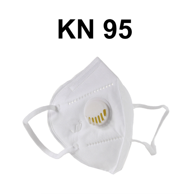 Mascarilla KN95 protección respiratoria con máscara filtrante 1 pieza 95% rendimiento del filtro FPP2 comparable