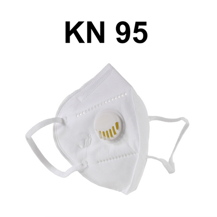 5x mascarilla KN95 protección respiratoria con máscara filtrante 95% de rendimiento de filtrado comparable a FPP2