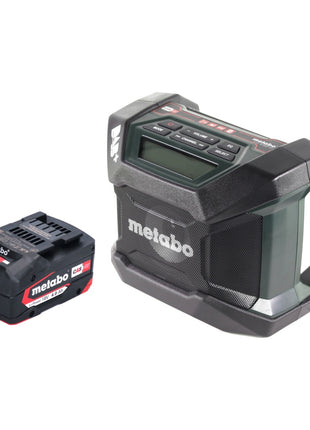 Metabo R 12-18 DAB+ BT radio de obra con batería 12-18 V DAB+ + 1x batería 4,0 Ah - sin cargador