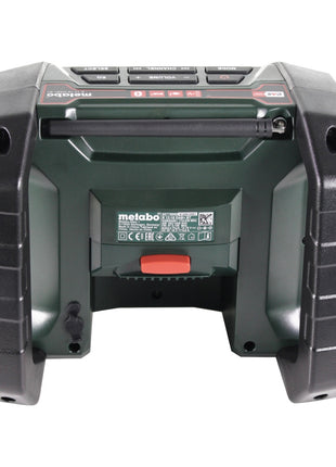 Metabo R 12-18 DAB+ BT radio de obra con batería 12-18 V DAB+ + 1x batería 4,0 Ah + cargador