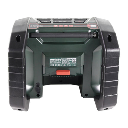 Metabo R 12-18 DAB+ BT radio de obra con batería 12-18 V DAB+ + 1x batería 4,0 Ah + cargador