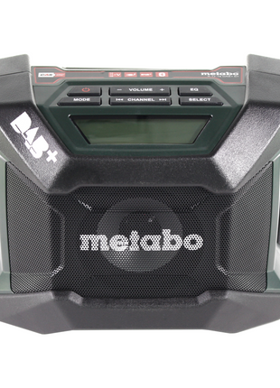 Metabo R 12-18 DAB+ BT Akku Baustellenradio 12-18 V DAB+ + 1x LiHD Akku 4,0 Ah - ohne Ladegerät