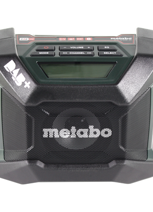 Metabo R 12-18 DAB+ BT radio de obra con batería 12-18 V DAB+ + 1x batería LiHD 4,0 Ah + cargador