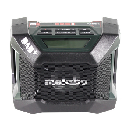 Metabo R 12-18 DAB+ BT radio de chantier sur batterie 12-18 V DAB+ + 1x batterie LiHD 4,0 Ah + chargeur