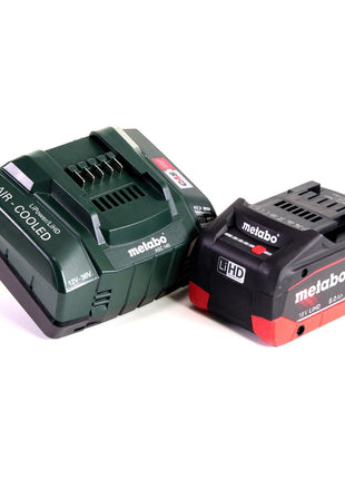 Taladro percutor a batería Metabo SBE 18 LTX 18 V 24 Nm + 1x batería LiHD 8,0 Ah + cargador + MetaLoc